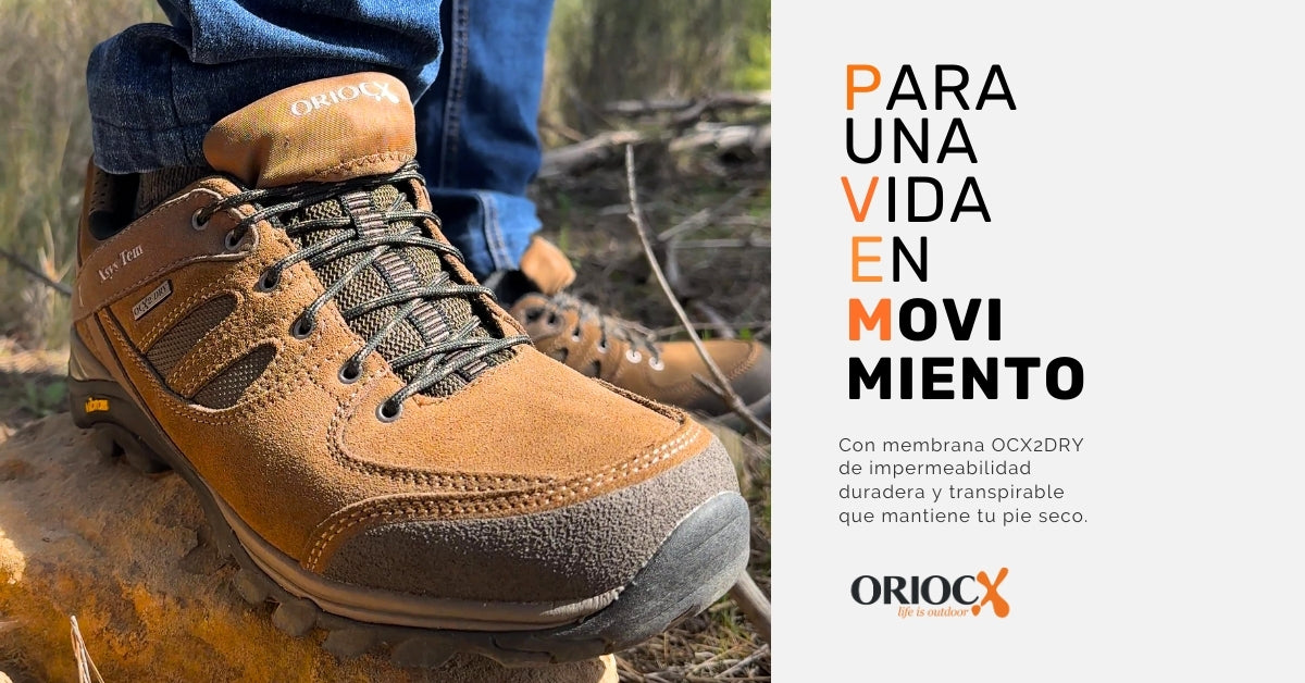 Zapatillas Trekking Viguera Gris Azul – ORIOCX