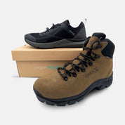 Pack Doble Ruta: Bota LOGROÑO + Zapato AZORES Negro con 30% dto. + Mochila
