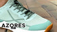 Oferta de Bienvenida - Zapatillas deportivas Azores Verde aptas para senderismo