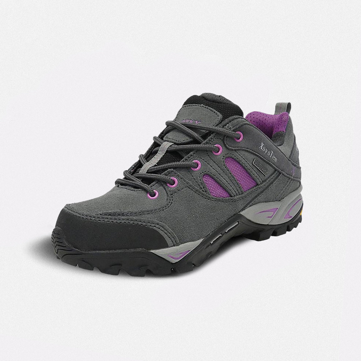 Zapatillas Trekking Viguera Gris Lila-Outlet precios especiales
