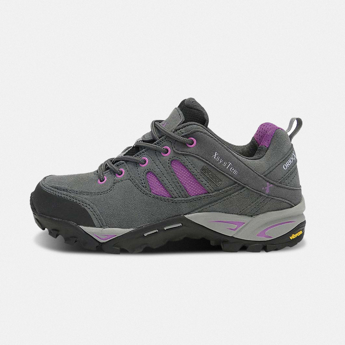 Zapatillas Trekking Viguera Gris Lila-Outlet precios especiales