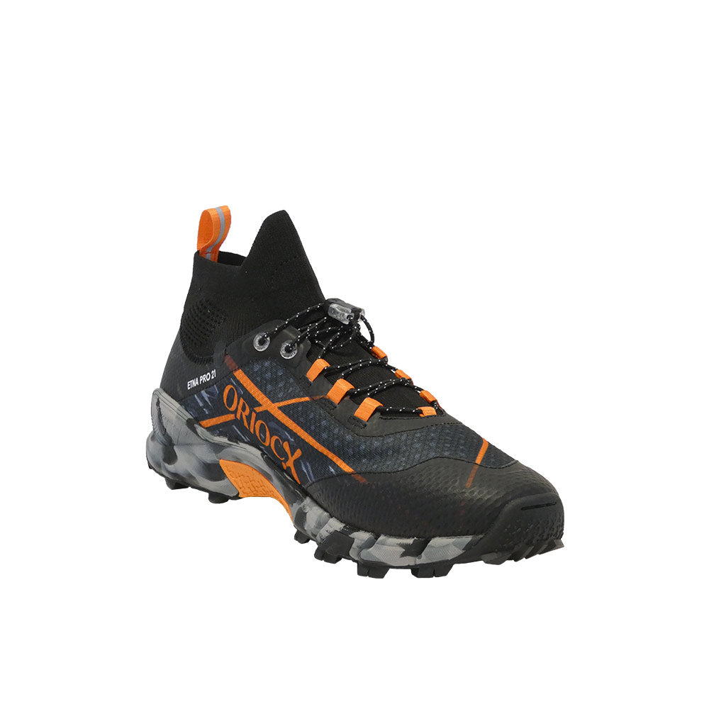 Etna 21 Pro Trail Running Shoes Black Orange